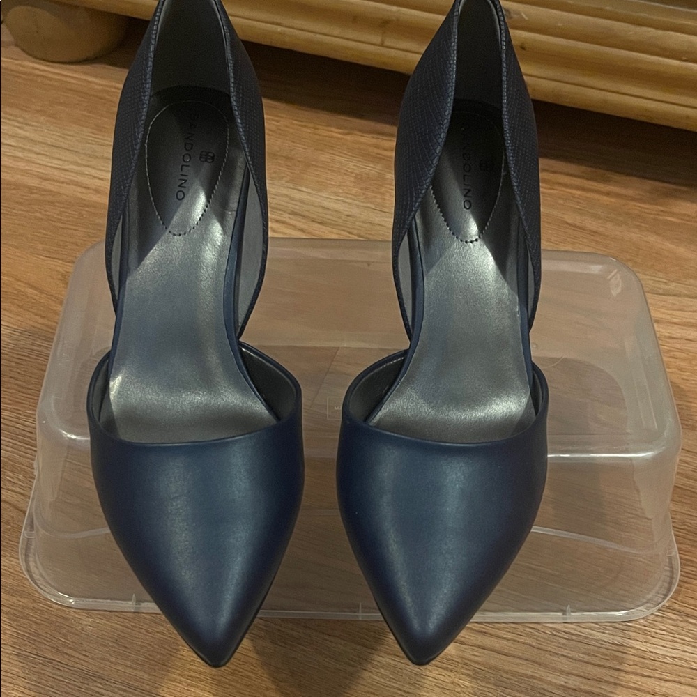 Bandolino Women's Dark Blue Pointed Heels